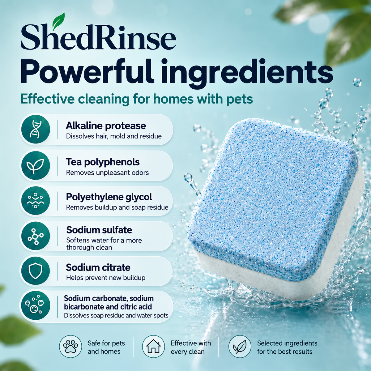 Shedrinse™ Washing Machine Cleaner